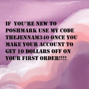 Use this code once you make your Poshmark.